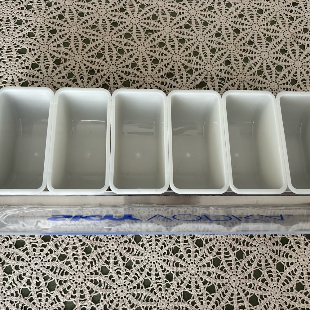 Bar condiment fruit Caddy by SKYY Vodka. NWOT 18” x 6” x 3” . 6 individu… - Picture 2 of 10